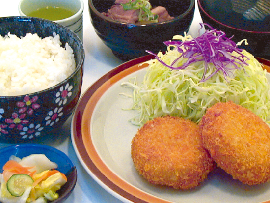 カニコロ定食